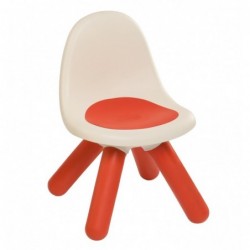 Smoby red chair with backrest