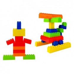 Building Blocks in a Jar 35 cm car 205 bricks