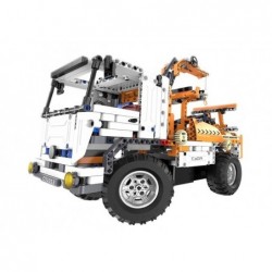 Tipper Truck Crane 2in1 Remote Controlled 2.4G Block 838 elements C51013W
