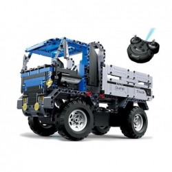 2-in-1 Tipper Truck with Remote Control 2.4G 638 elements C51017W