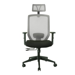 Task chair JOY black grey