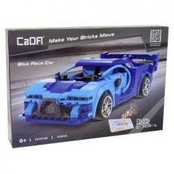 Construction Blocks Race Car Blue R/C 325 Elements