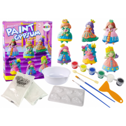 DIY Plaster Casts Painting Princesses Kit