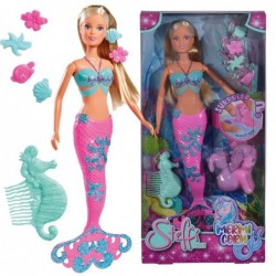 Simba Doll Steffi Mermaid with Mysterious Creature