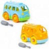 Colorful Small Bus With Screwdriver 15pcs.