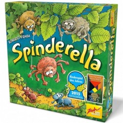 Spinderella ZOCH Board Game For Children 4 Players