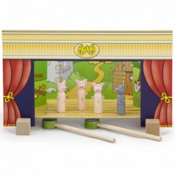 VIGA Fairytale Magnetic Theater + 15 figures