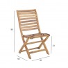 Chair CHERRY 50x56xH89cm, acacia
