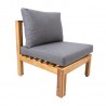 Modular sofa FINLAY middle part, acacia
