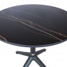Table BEIDA D70xH72cm, brown