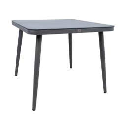 Table ANDROS 90x90xH75cm, grey