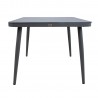 Table ANDROS 90x90xH75cm, grey