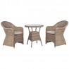 Garden furniture set TOSCANA table, 2 chairs