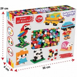 WOOPIE Construction Blocks 3D PIXEL 1750 el.