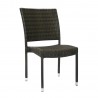 Chair WICKER-3 dark brown
