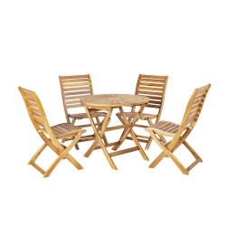 Garden furniture set CHERRY table and 4 chairs