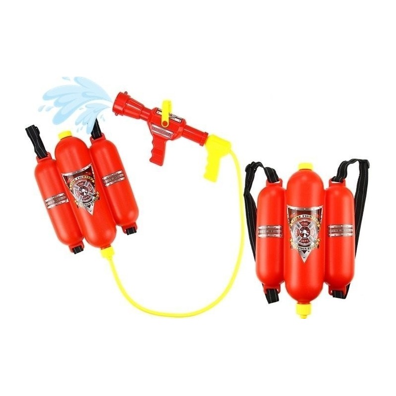  Kids Childrens Fire Fighter Set Kit Working Fire Extinguisher