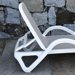 Deck chair RESORT beige