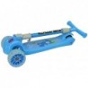 Tricycle Balance Scooter Luminous Blue Wheels Crocodile