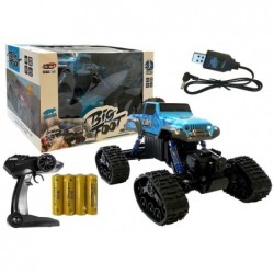 Remote Controlled Monster Truck R/C Blue 