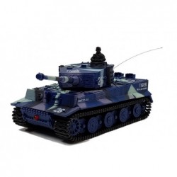 Remote Controlled RC Tank 1:72 Blue 35 MHz