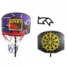 Set of Sports Games 3in1 Basketball Darts Boxing