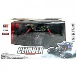 Offroad R/C Car 4x4 Black with Green Pattern