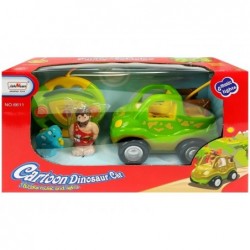 R/C Car Safari Style with Dinosaur Light Green