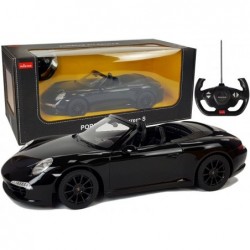 Car R/C Porsche 911 Carrera S Rastar 1:12 Black