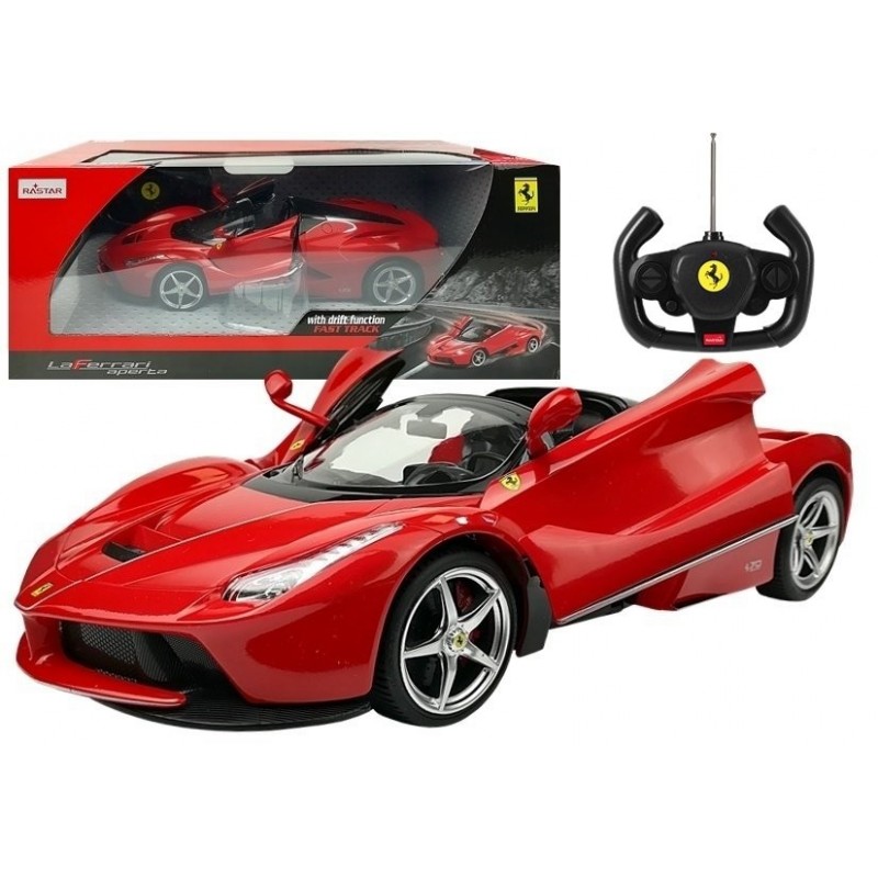 Car R/C Ferrari Aperta Rastar 1:14 with automatic doors Red