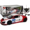 Car R/C Audi R8 LMS Rastar 1:14 White-Red