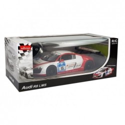 Car R/C Audi R8 LMS Rastar 1:14 White-Red