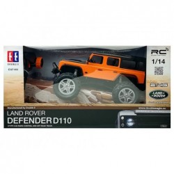 Remote Controlled Car Land Rover Defender R/C Orange 1:14