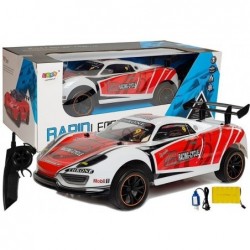 Remote Controlled Racing Car R/C White 1:10