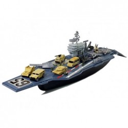 Military Aircraft Carrier Ship with Vehicles 86cm