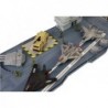 Military Aircraft Carrier Ship with Vehicles 86cm