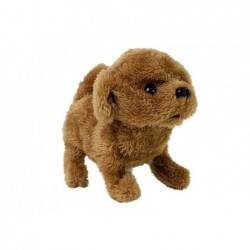 Interactive Puppy Battery Operated Brown Walks Moves His Tail Sound