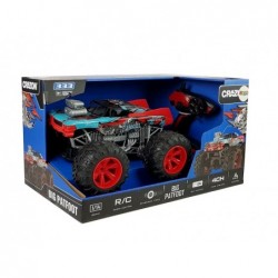 Remote Controlled Terrain Car 1:14 2.4G RC Red Big Wheels 