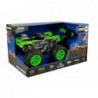 Remote Controlled Terrain Car 1:14 2.4G RC Green Big Wheels