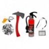 Firefighter Outfit Bal Fire Extinguisher Helmet Accessories