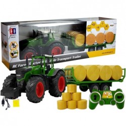Large Tractor with Trailer 80 cm Bale Siana Remote Control 2.4G