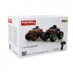 Huge Wheels Bigfoot Remote Control 2.4G 1:18 Yellow