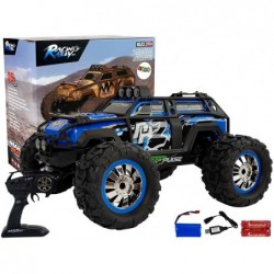  Rally Car Remote Controlled Blue 2.4G 1:18 35km/h
