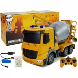 Concrete Mixer Remote Controlled 2.4G Pear Construction Vehicle