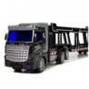 Large Remote Controlled Caravan Black 36cm Lighting Effects