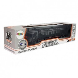 Large Remote Controlled Caravan Black 36cm Lighting Effects