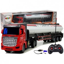 Remote Controlled 27 Mhz 1:48  Cistern Delivery Truck White 