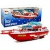 Rescue Boat Battery Boat 4 Directions Red