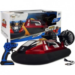 Remote Controlled Hovercraft Boat 2.4G 20 km/h Red