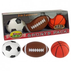 Soft Sports Ball Set 3in1...